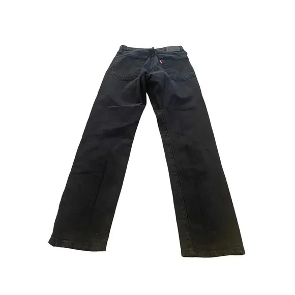 Levi's Premium Black Wedgie Straight 5-Pocket Design Pants Size 24 - Picture 8 of 10